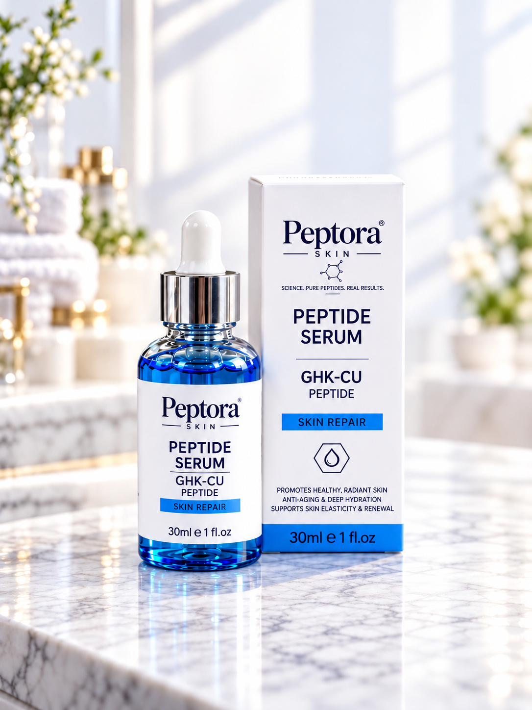 Blue Copper Peptide Facial Serum